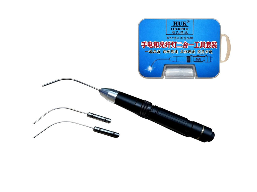 HUK Fiber Optic LED Flashlight Tool