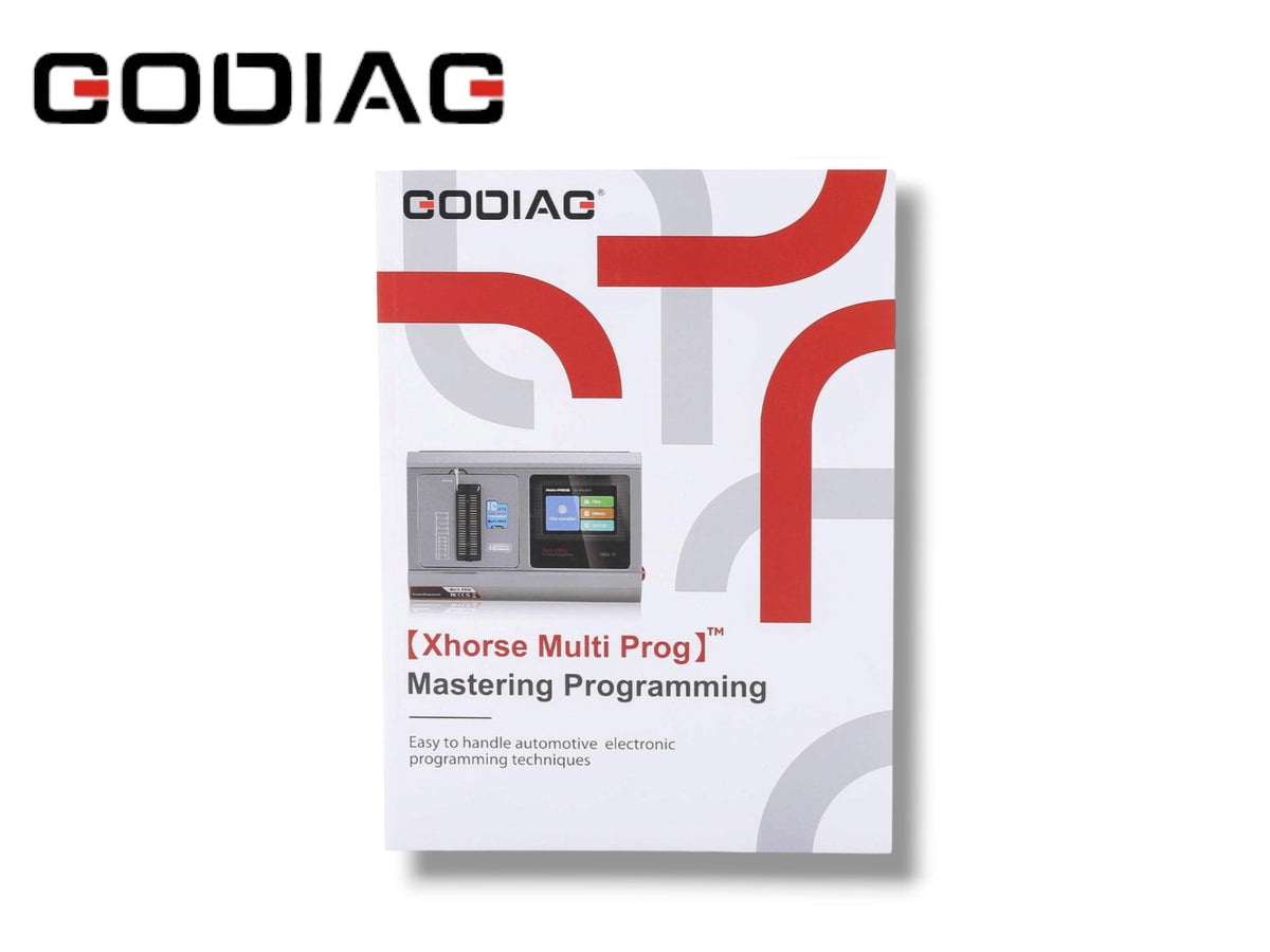 Godiag - Xhorse Multi-Prog Mastering Book – Automotive ECU / TCU / Programming Guide