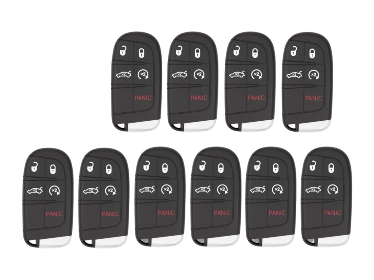 11-20 Chrysler Dodge Smart Key 5-Button M3N-40821302 / 46 Chip (Aftermarket) (10 Pack)