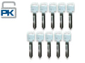 H75 / FO-15D / FO40R Ford Metal Key Blank (10 Pack) (Aftermarket)