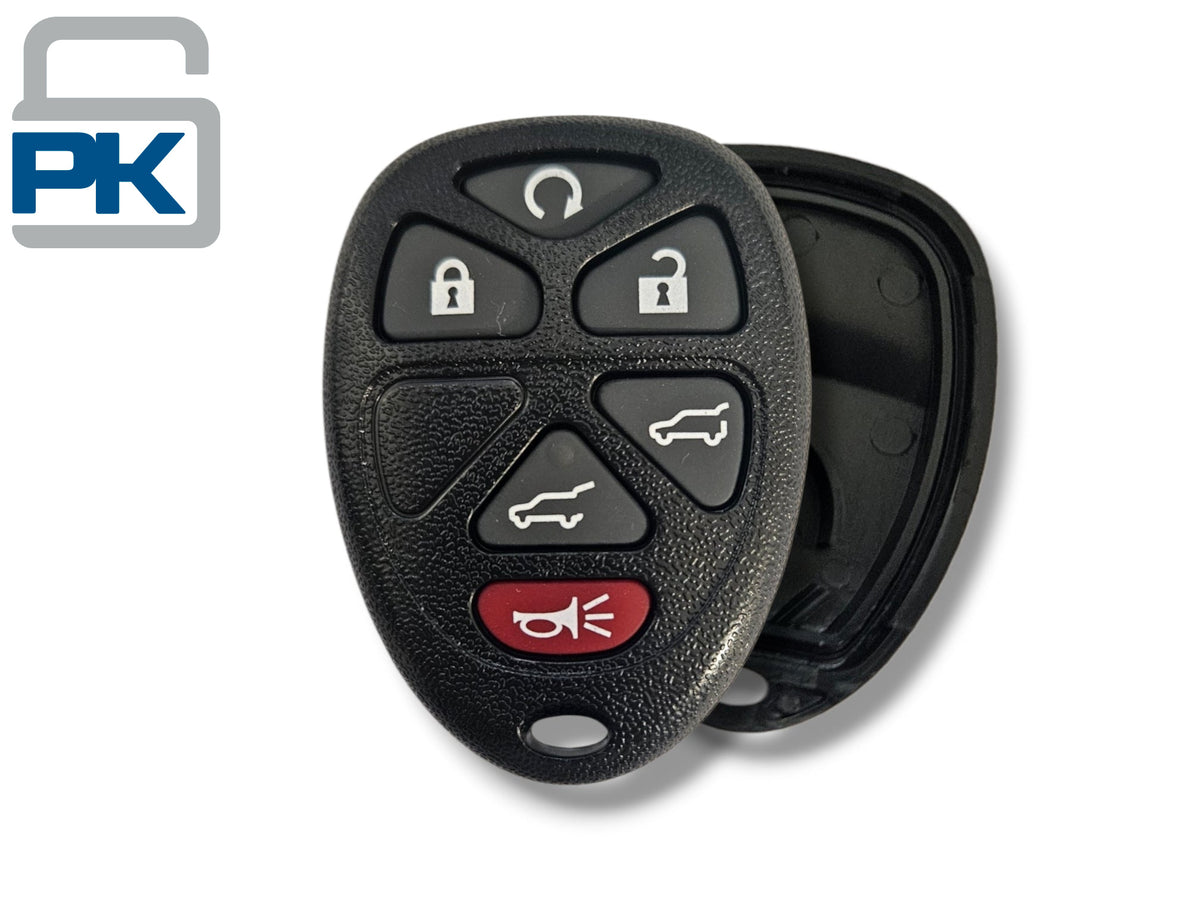 04-12 GM Keyless Entry Remote SHELL 6-Button PN: 22759546 / OUC60270 (Aftermarket)