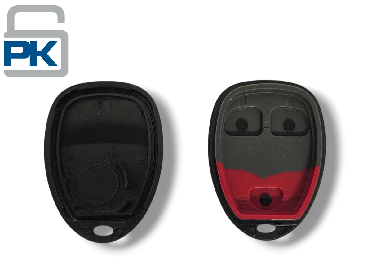 04-12 GM Keyless Entry Remote SHELL 3-Button PN: 20869056 / OUC60270 (Aftermarket)
