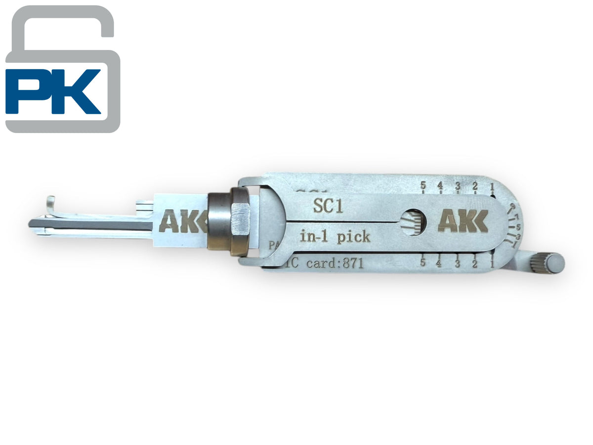 AKK - SC1 5-Pin Pick & Decoder 2 in 1 New