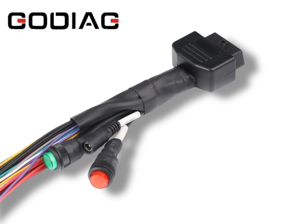 Godiag - Full Protocol OBD2 Jumper Adapter Used to Connect for ECU Program