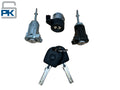 1998 & Up Beetle Jetta Passat Ignition & Door Lock Cylinder Set With 2 Key Shells New