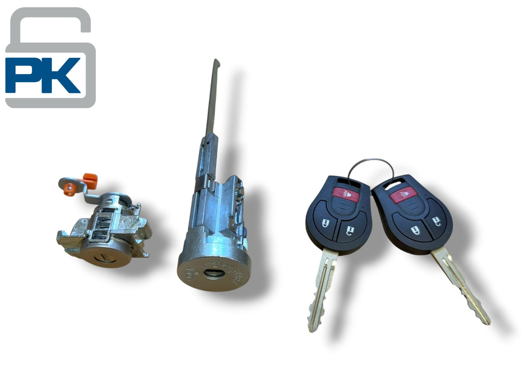 05-11 Nissan Frontier Ignition & Door Lock Cylinder Set (Keyed Alike)