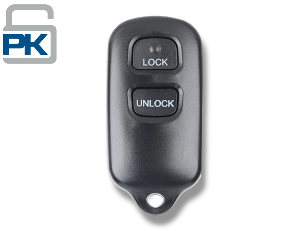 99-08 Toyota Keyless Entry Remote 3-Button PN: 89742-06010 / GQ43VT14T (Aftermarket)