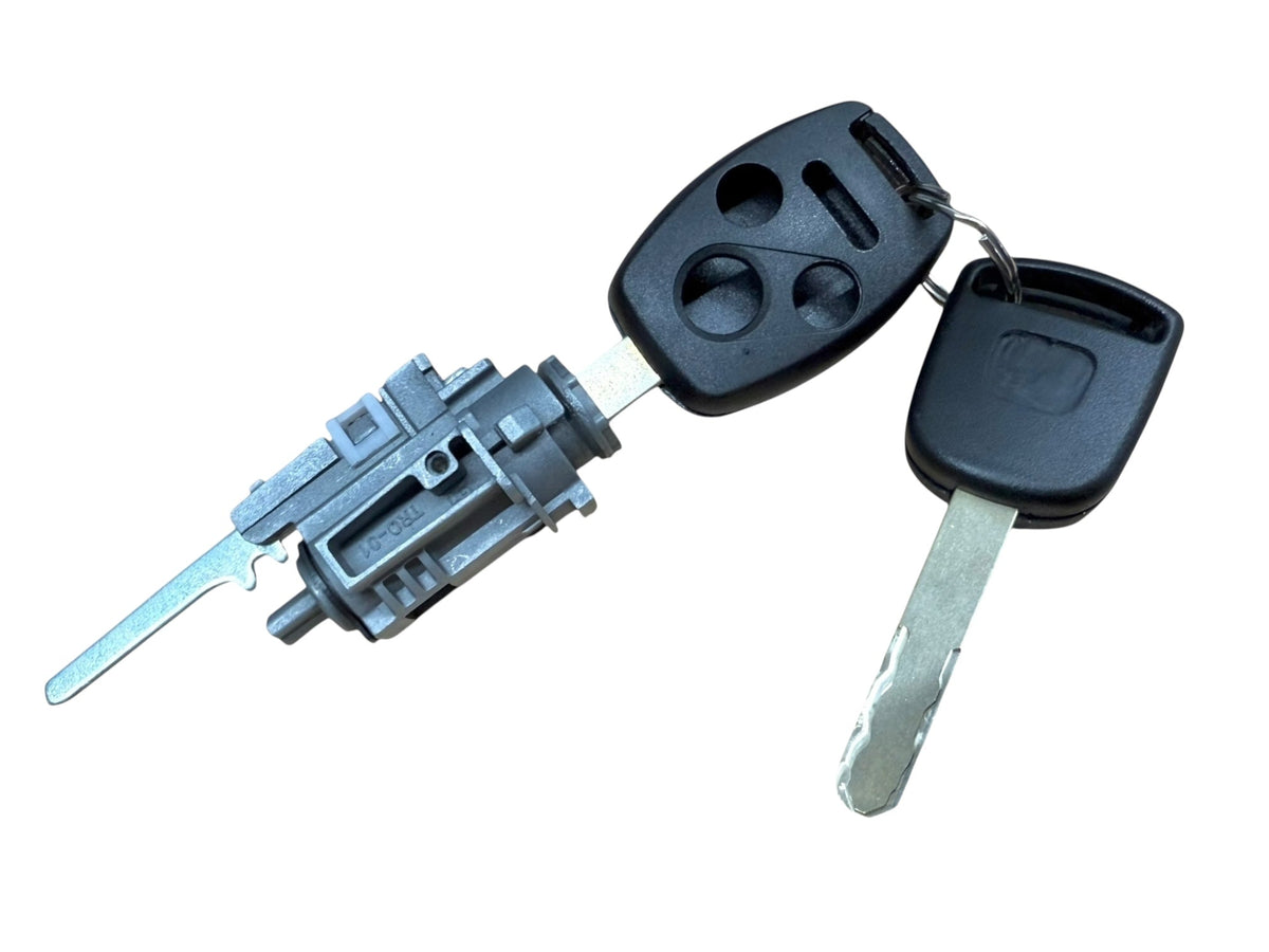 12-13 Honda Civic Ignition Lock Cylinder With 2 Keys Shells