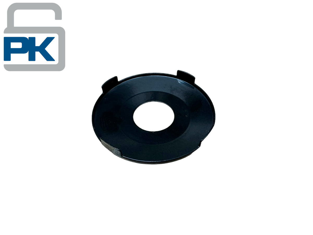 96-24 Dodge Chrysler Jeep Door Lock Cylinder Face Caps Black New 322825 P-44-218