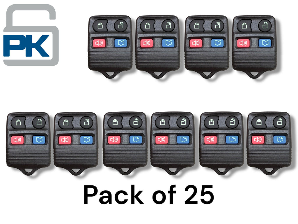 98-14 Ford Lincoln Mercury 4-Button Keyless Entry Remote New CWTWB1U311 (25 Pack)