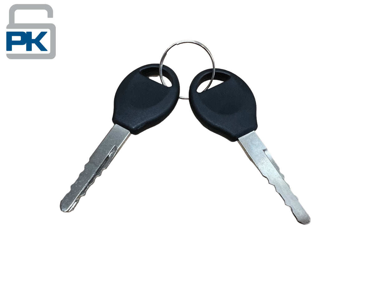 1998 & Up Altima Frontier Pathfinder Door Lock Cylinder Pair Set 2 Keys New