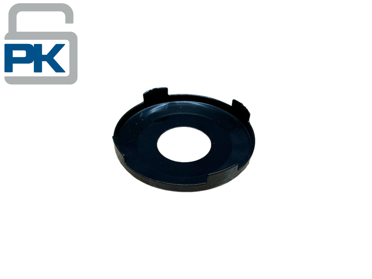 90-06 Dodge Chrysler Jeep Door Lock Cylinder Face Caps Black New 321848 P-44-202