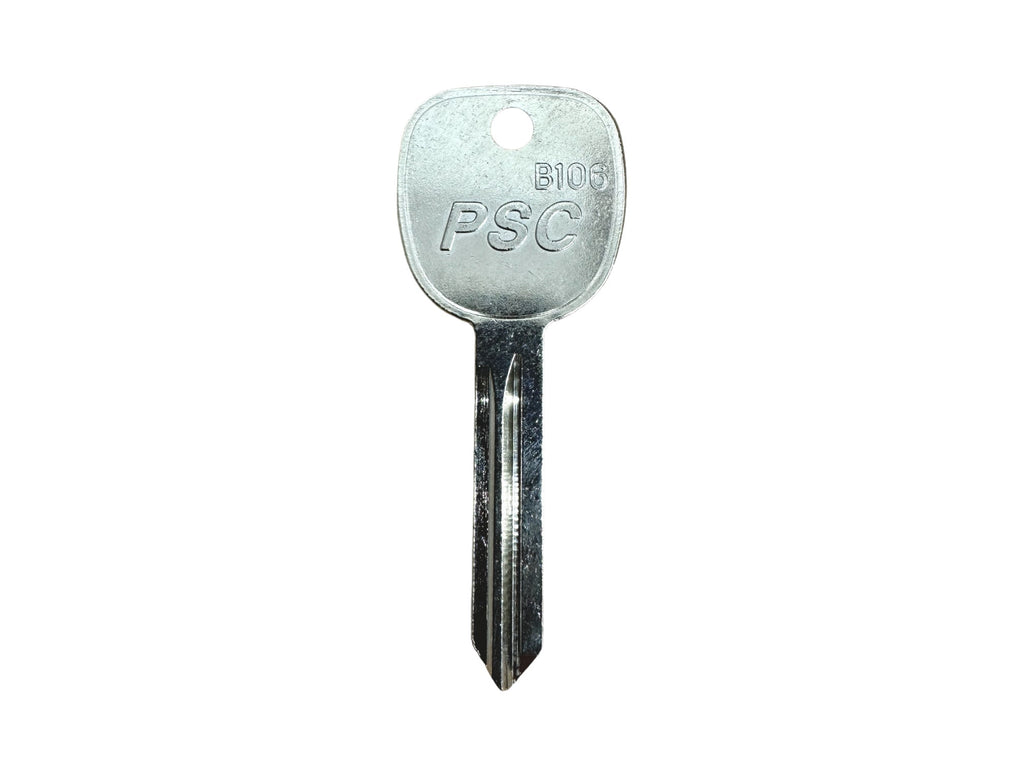 B106 / P1115 GM Metal Key Blank (Aftermarket) (10 Pack)