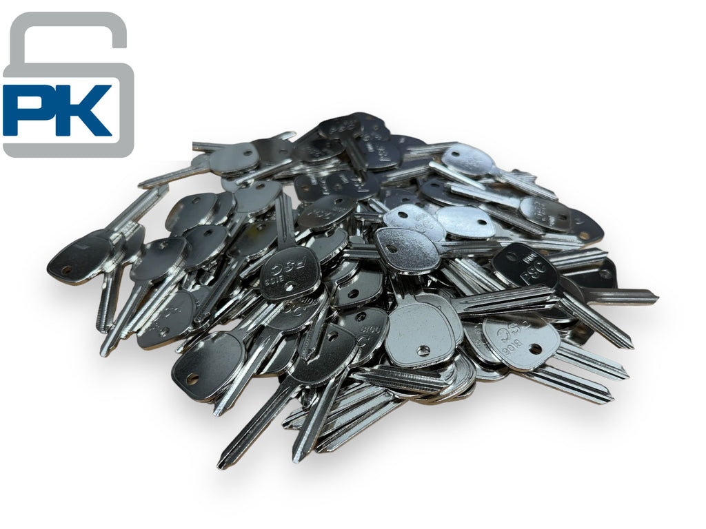 B106 / P1115 GM Metal Key Blank (Aftermarket) (100 Pack)