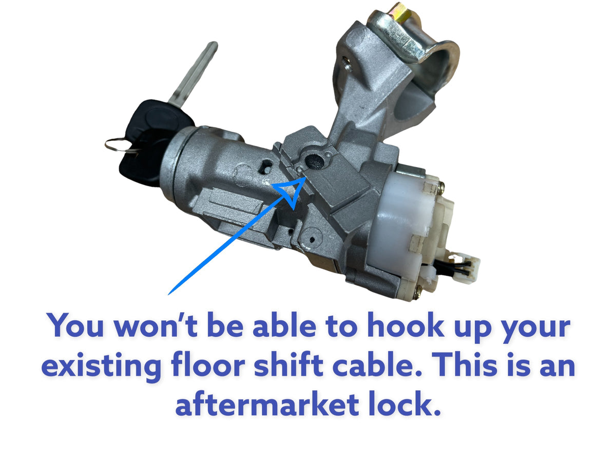 2002-2006 Toyota Camry Ignition Lock Cylinder Assembly 2 Keys For Non Transponder/Chip Keyed