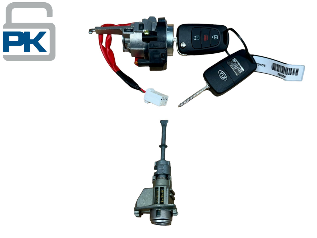 2012-2013 Kia Sportage Ignition & Door Lock Cylinder Set New