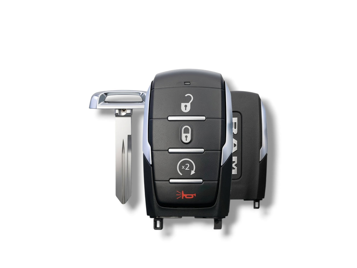 19-24 Ram 1500 Smart Key 4-Button PN: 68291689AD / OHT-4882056 (OEM)
