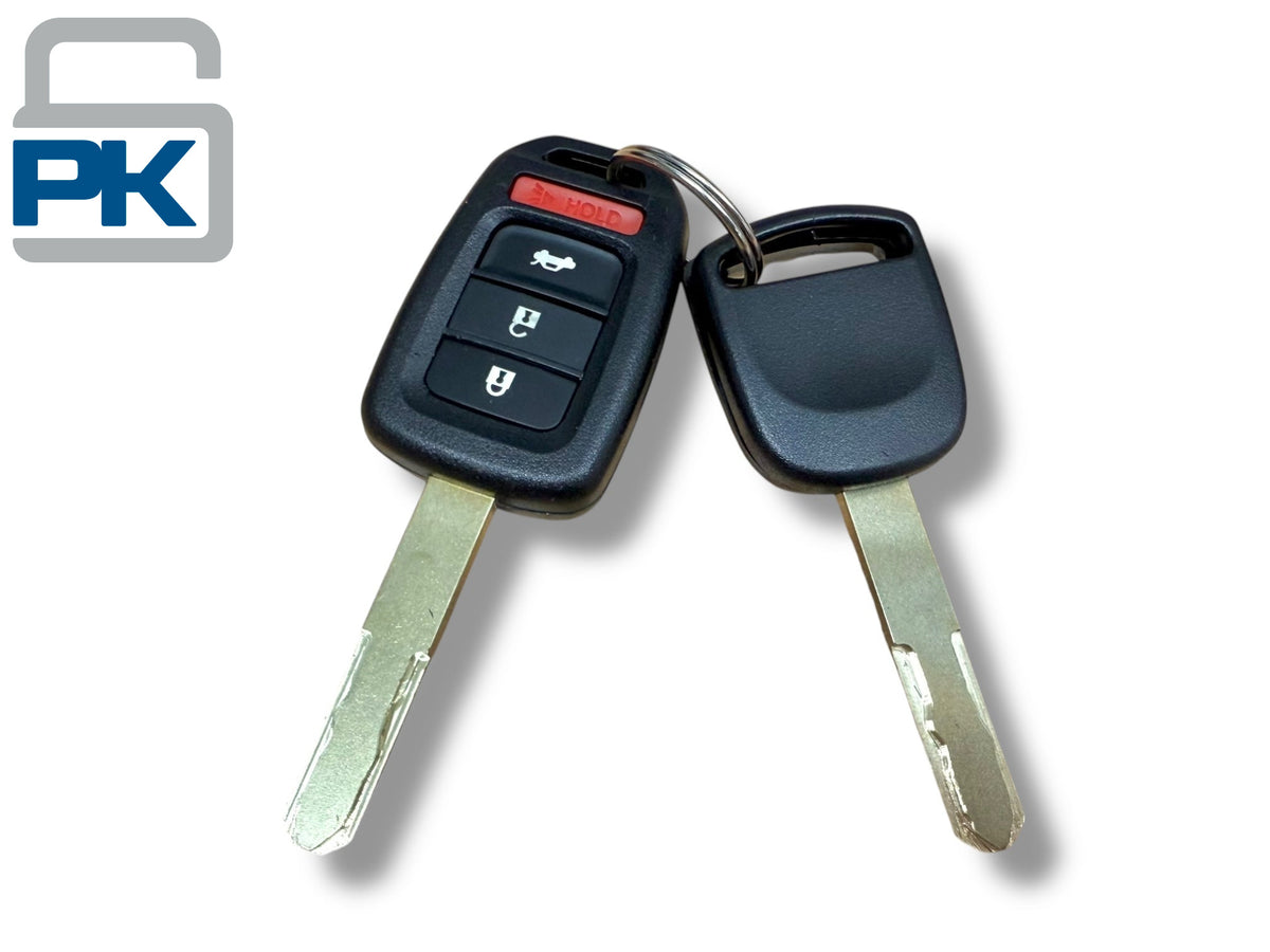 13-17 Accord 14-21 Civic Ignition Lock Cylinder With 2 Keys Shells