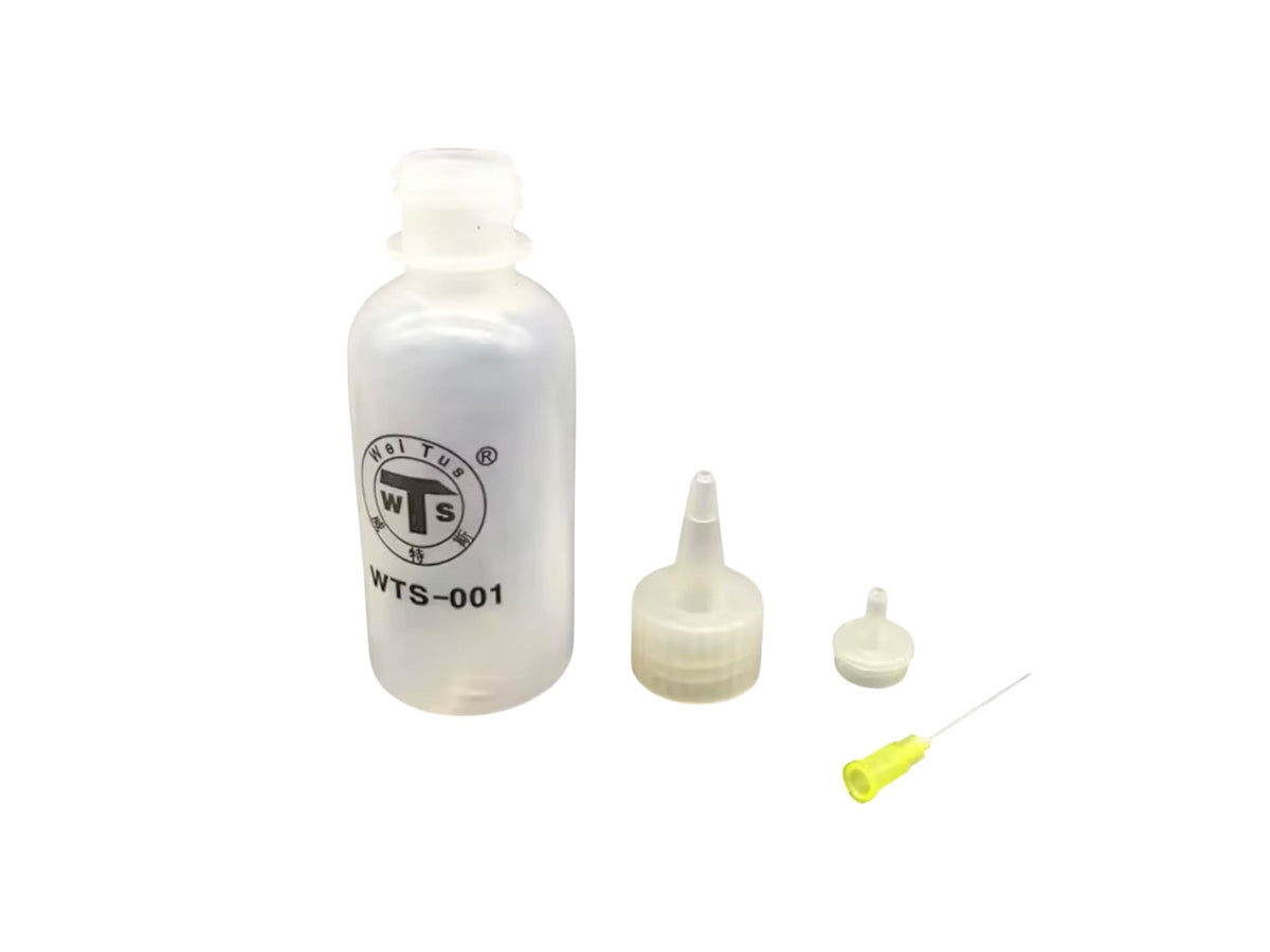 Plastic Liquid Alcohol Bottle 50ML Dispenser Cleaner - WTS-001