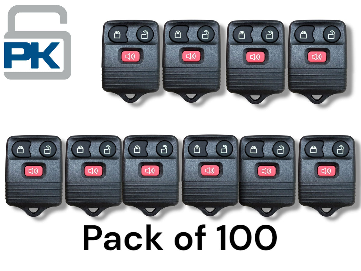 98-16 Ford Lincoln Mercury Mazda Keyless Entry Remote 3-Button CWTWB1U331 (100 Pack)