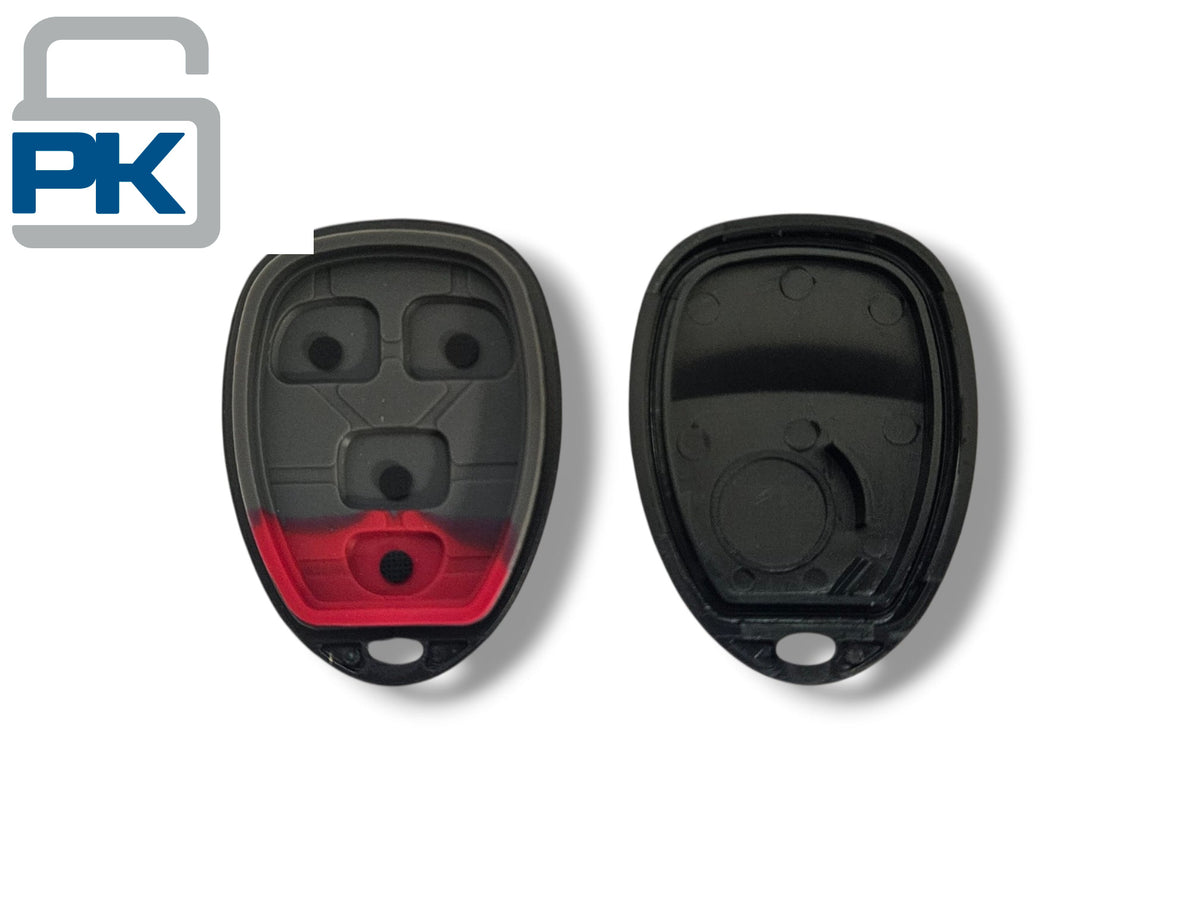 06-13 GM Keyless Entry Remote SHELL 4-Button PN: 20935331 / OUC60270 (Aftermarket)