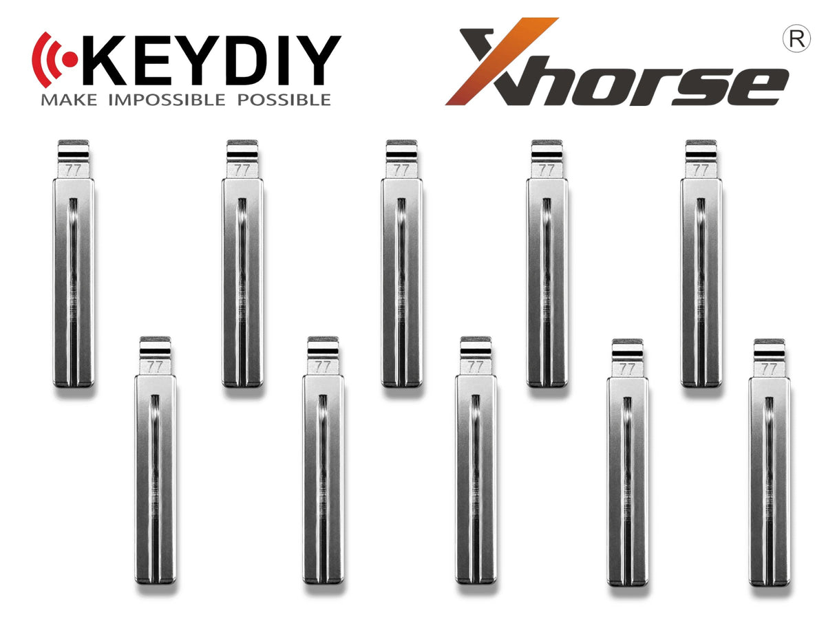 10x Xhorse Keydiy Universal Flip Key Remote Key Blades Lexus TOY48