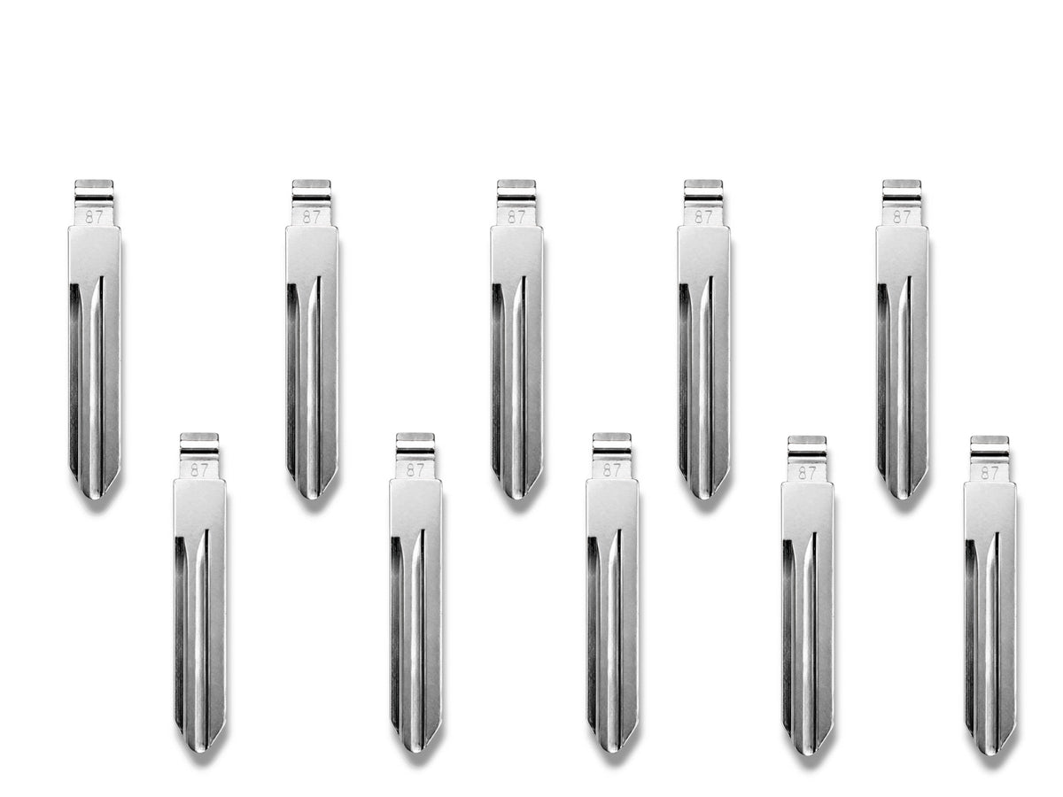 10x Xhorse Keydiy Universal Flip Key Remote Key Blades GM B106