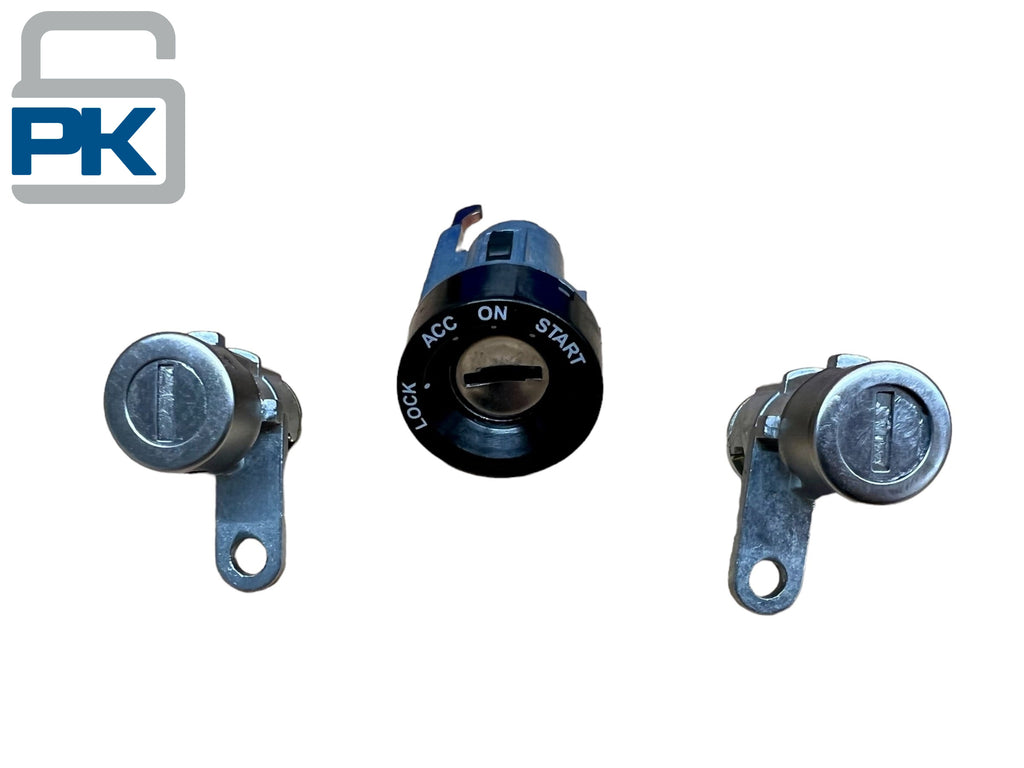 04-08 Chevrolet Aveo Ignition & Door Lock Cylinder Set (Aftermarket)