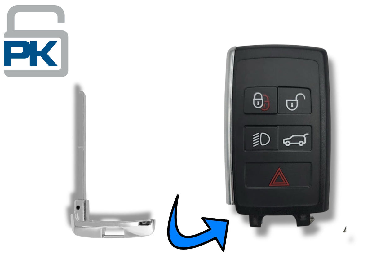 18-25 Land Rover Emergency Key Blade New PN: LR116873 (Aftermarket)