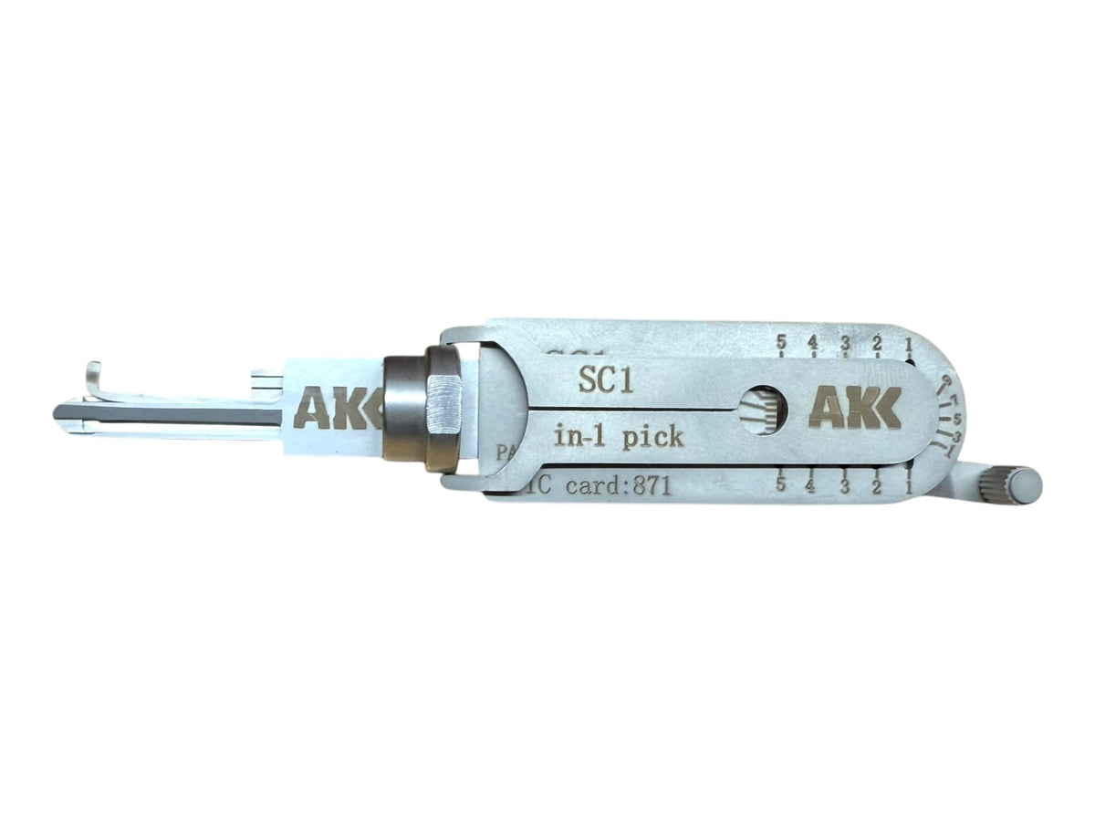 AKK - SC1 5-Pin Pick & Decoder 2 in 1 New