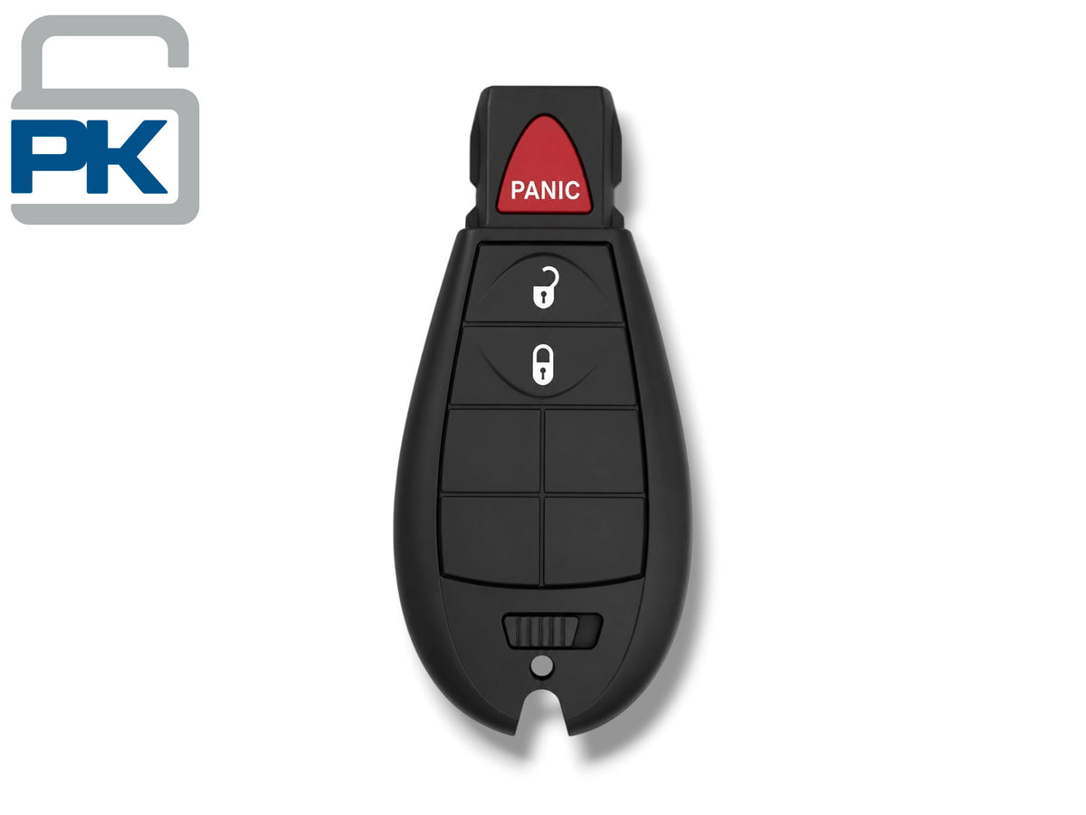 08-17 Chrysler Dodge Jeep VW Fobik Key 3-Button M3N5WY783X / IYZ-C01C / 433 MHz (Aftermarket)
