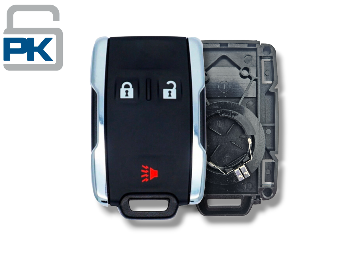 14-22 GM Keyless Entry SHELL 3-Button FCC: M3N-32337100 PN: 13577770 (Chrome) (Aftermarket)