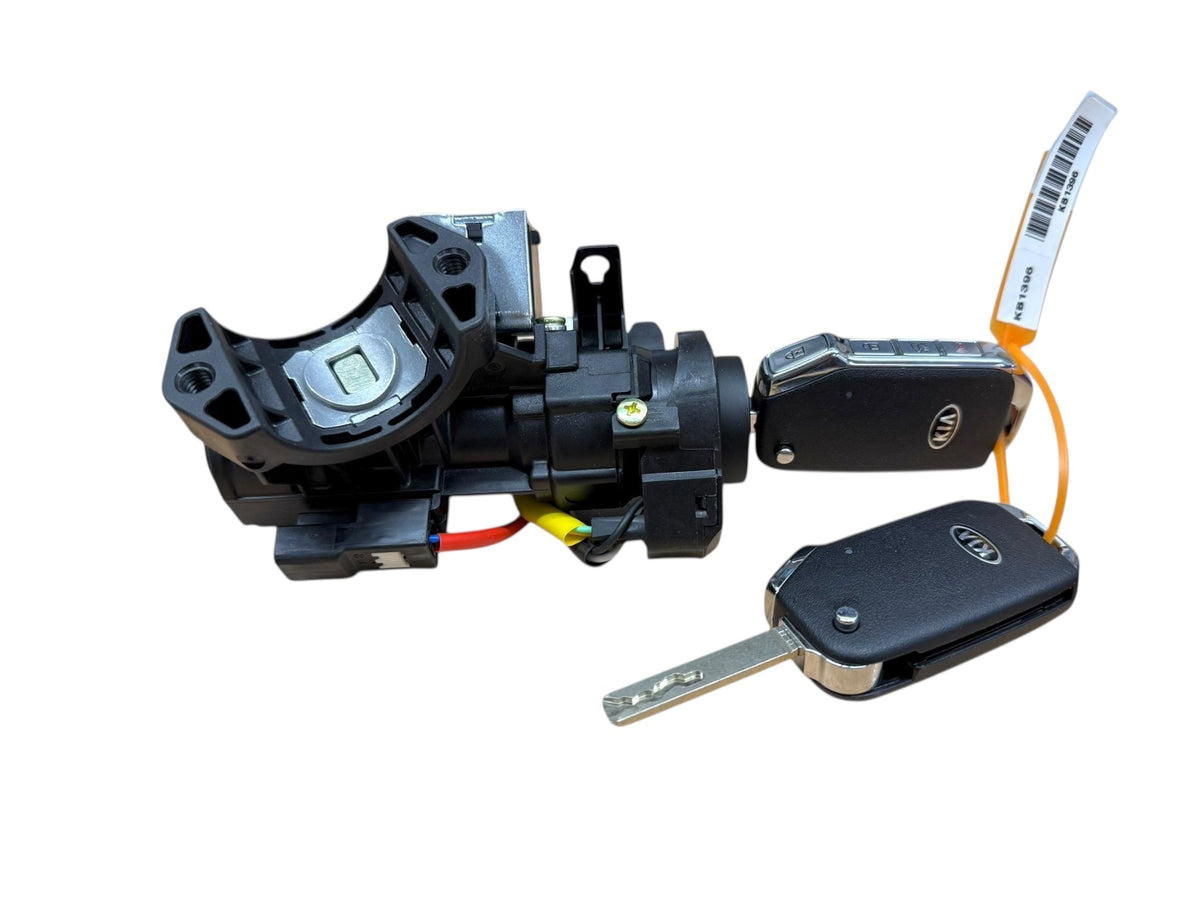21-23 Kia Seltos Ignition Lock Cylinder Assembly With Immobilizer 2 Remote Keys New OEM 81900-Q5D00