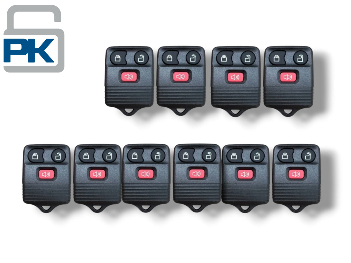 98-16 Ford Lincoln Mercury Mazda Keyless Entry Remote 3-Button CWTWB1U331 (Aftermarket) (10 Pack)