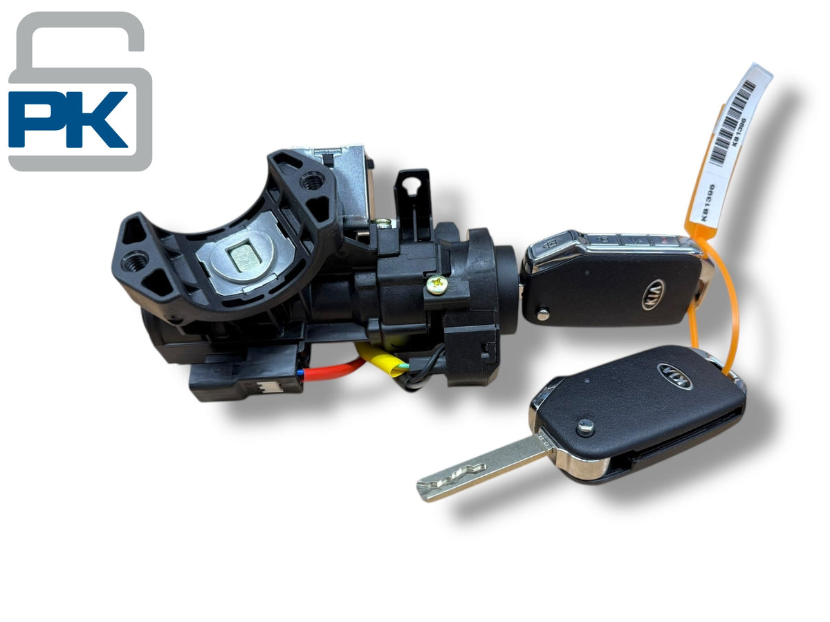 21-23 Kia Seltos Ignition Lock Cylinder Assembly With Immobilizer 2 Remote Keys New OEM 81900-Q5D00