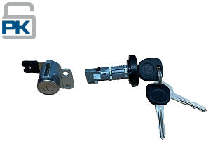 06-13 Impala 05-09 Lacrosse Ignition & Door Lock Cylinder Set 2 Keys New