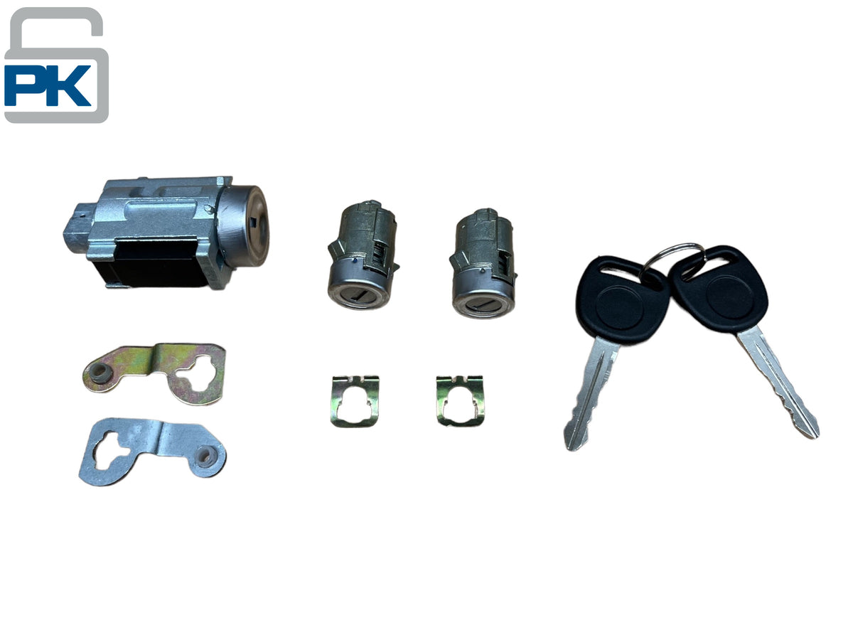 97-03 GM Malibu Ignition & Door Lock Cylinder Set (Aftermarket)