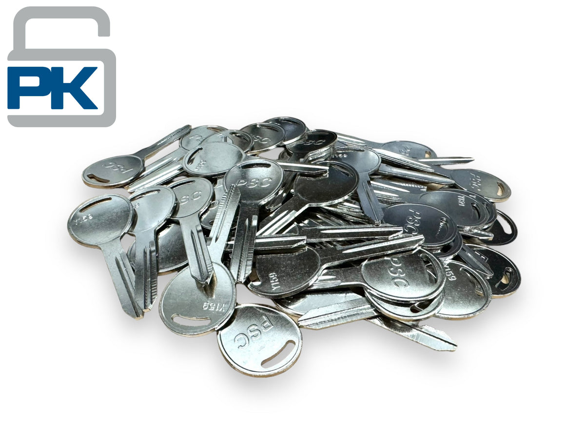 Y159 CY24 P1795 Chrysler Dodge Jeep Metal Service Key Blank New (50 Pack)