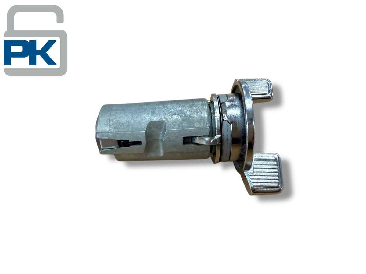1972 & Up GM Ignition Lock Cylinder Bolt In 2 GM Logo Keys New PN: 12300443 (Aftermarket)