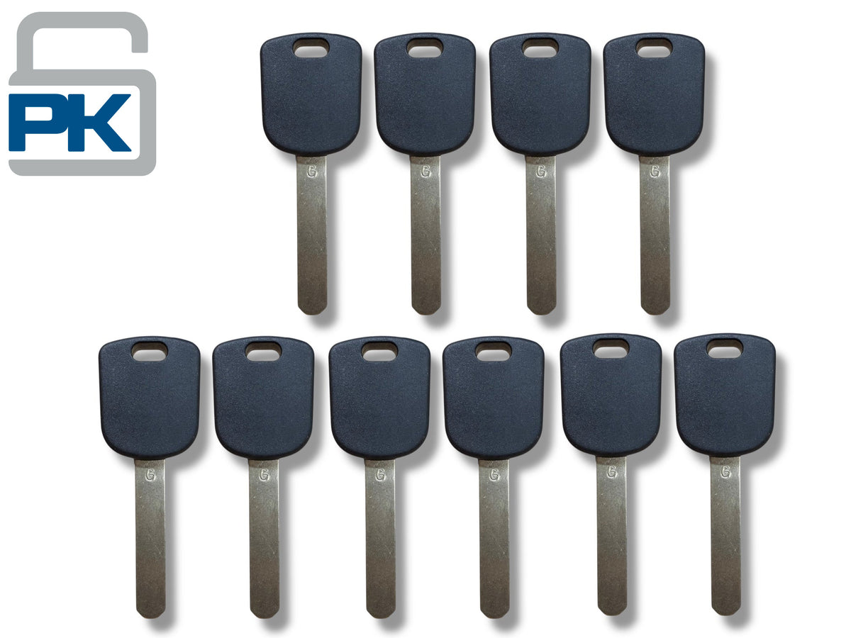 HO05 / HO05-PT Honda Transponder Key (ID 47 G Chip)(Aftermarket) (10 Pack)