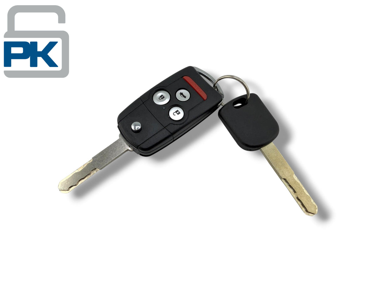 09-14 Acura TL Ignition Lock Cylinder Switch With Remote Key 4-Button (Aftermarket)