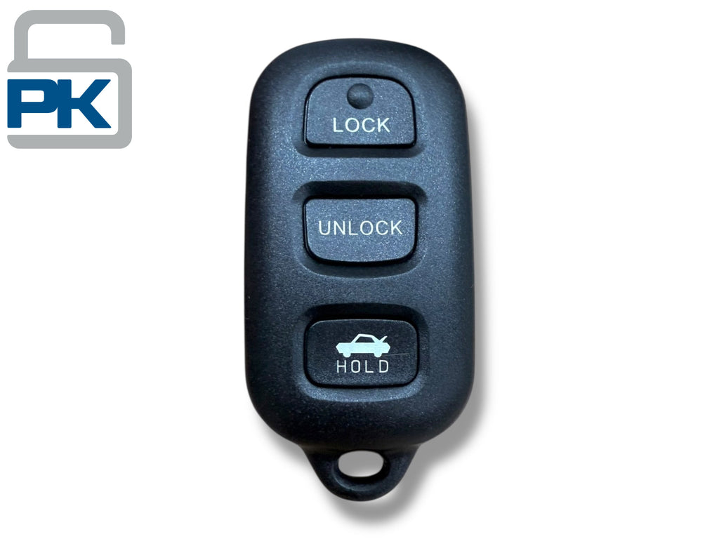 98-08 Toyota Keyless Entry Remote 4-Button New GQ43VT14T / PN: 89742-AA030