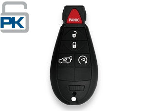 11-13 Dodge Durango Fobik Key 5-Button PN: 05026537AF / IYZ-C01C (Aftermarket)