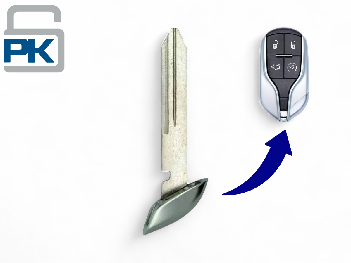 14-20 Maserati Ghibli Levant Emergency Key FCC: M3N-7933490 (Aftermarket)