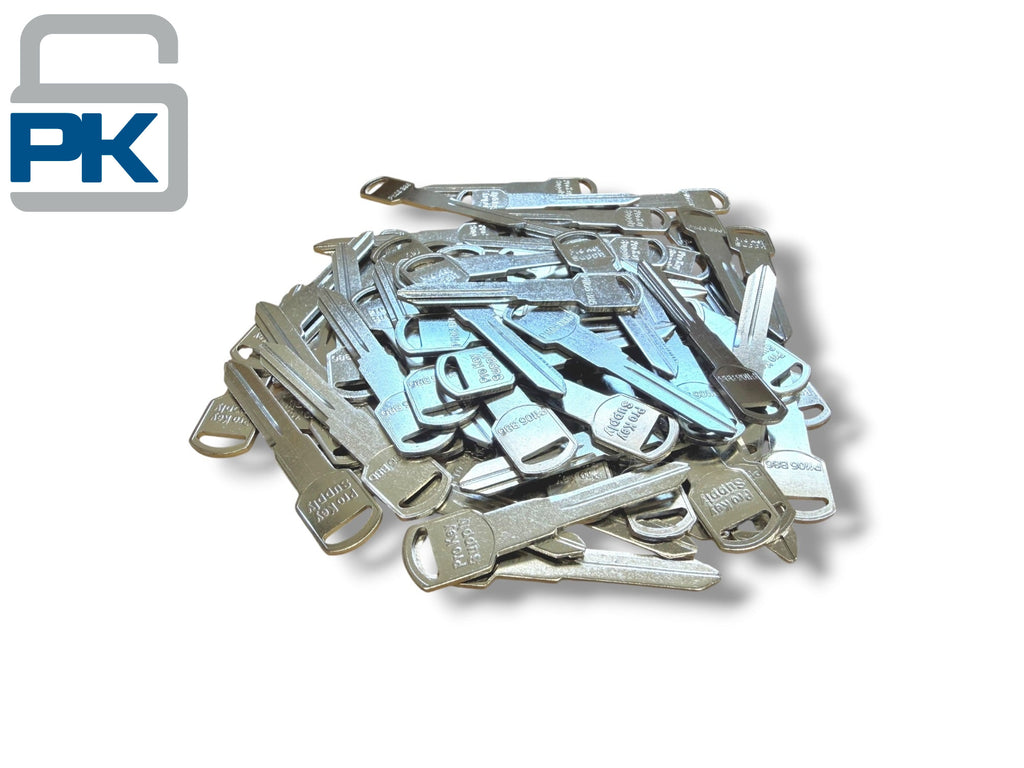 B86 / P1106 - GM Metal Key Blank (Aftermarket) (50 Pack)