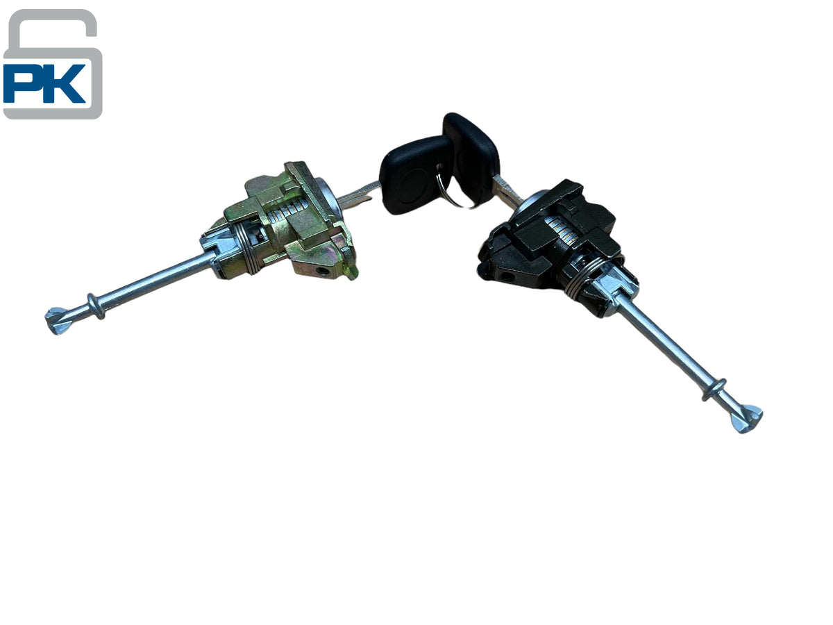 2003 & Up 4runner Corolla Sienna Tacoma Driver & Passenger Door Lock Set 2 Keys New
