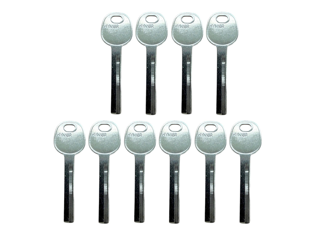 HY18R - Hyundai Metal Key Blank (Aftermarket) (10 Pack)