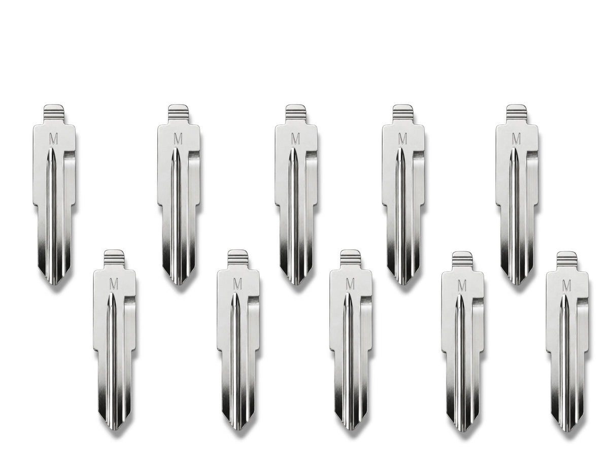 10x Xhorse Keydiy Universal Flip Key Remote Key Blades GM B114R / DWO5