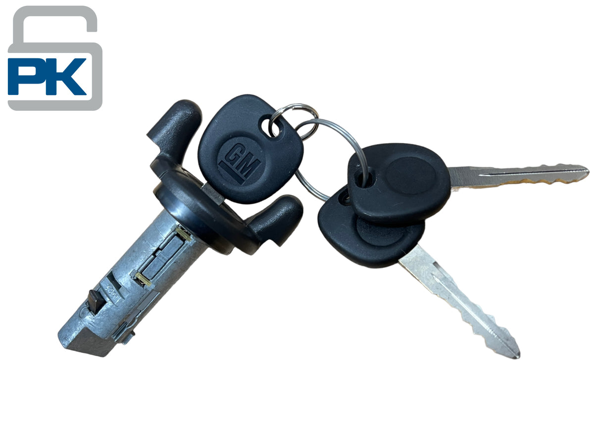 1999-2006 Silverado Tahoe Ignition Lock Cylinder 3 Keys New OEM