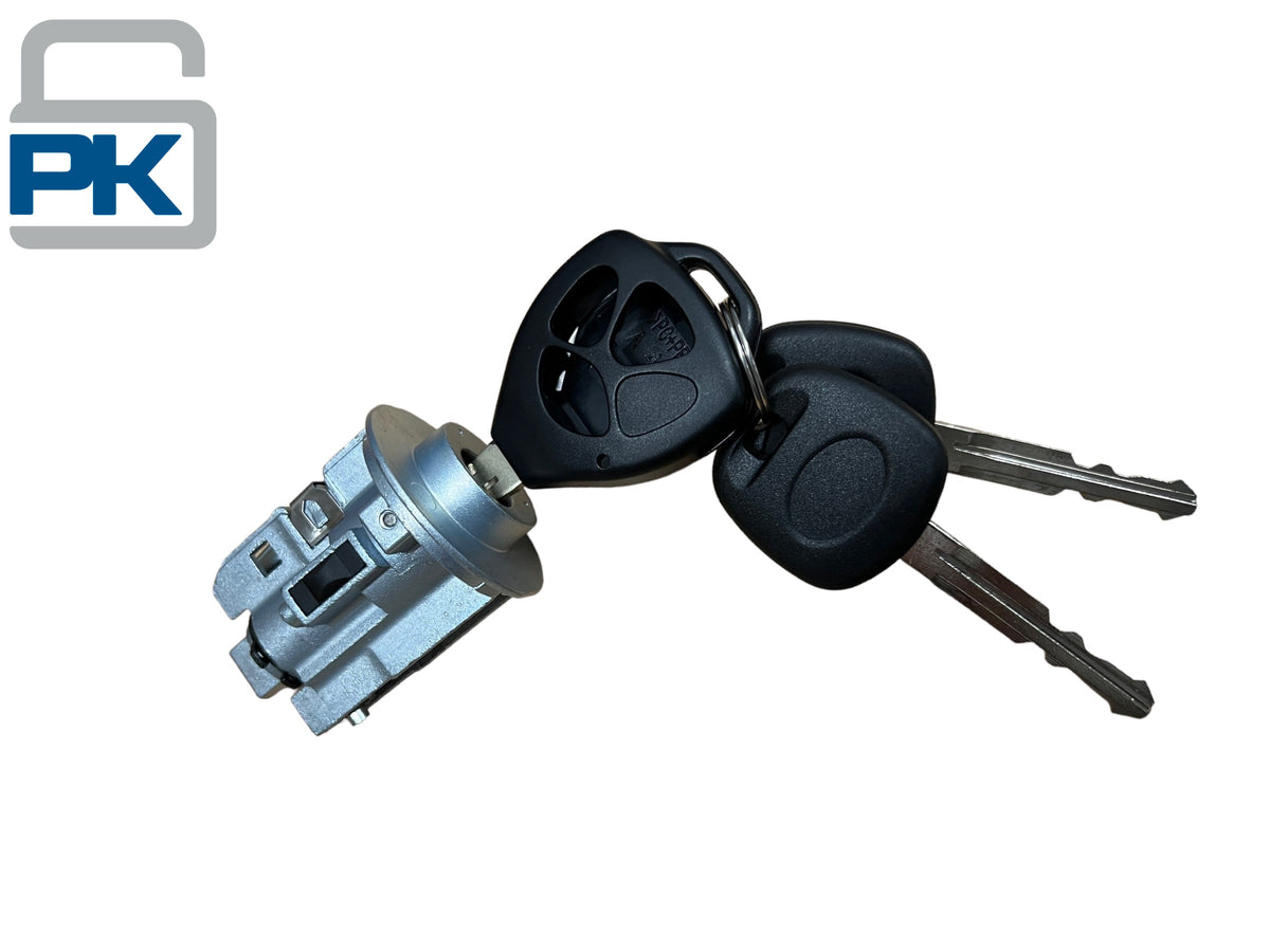 10-19 Toyota 4runner Ignition Lock Cylinder With 3-Button Key Shell New